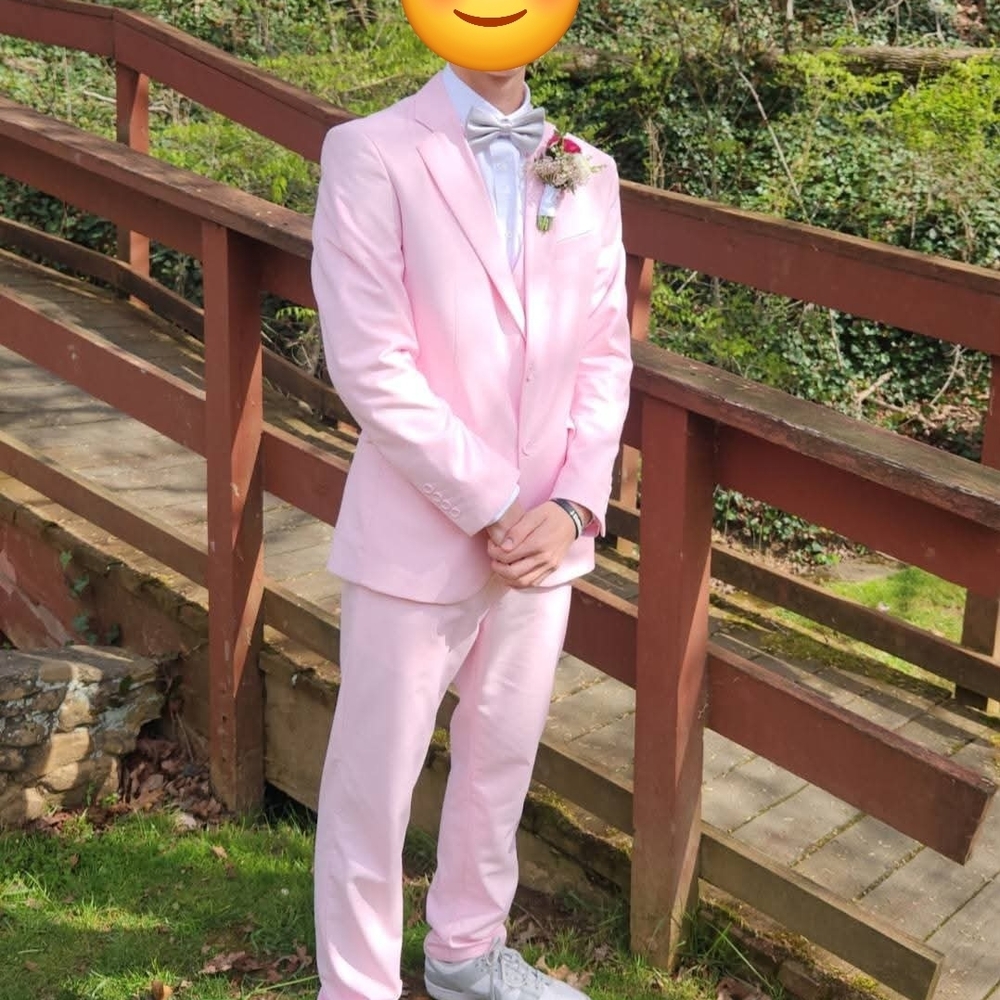 Men's Pink Suit